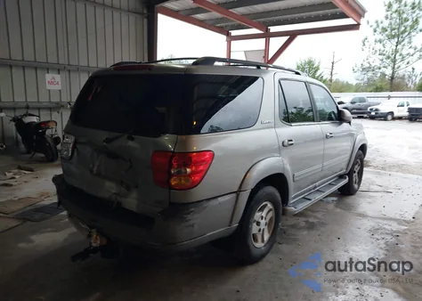 2001 Toyota Sequoia Limited V8 z USA, uszkodzony, nr VIN 5TDZT38A91S056322